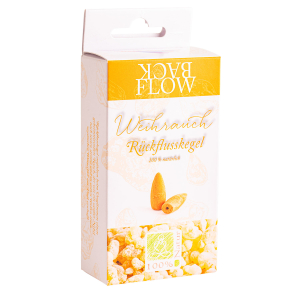 Rückfluss-Räucherkegel, Backflow-Kegel „Weihrauch“, Produktbild 1