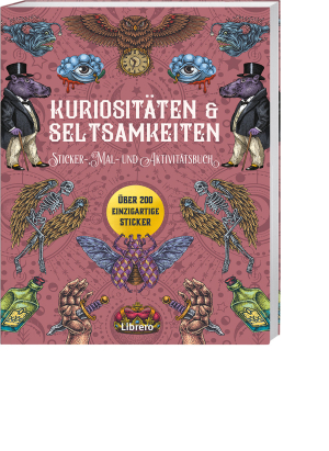 Kuriositäten & Seltsamkeiten – Stickerbuch, Produktbild 1