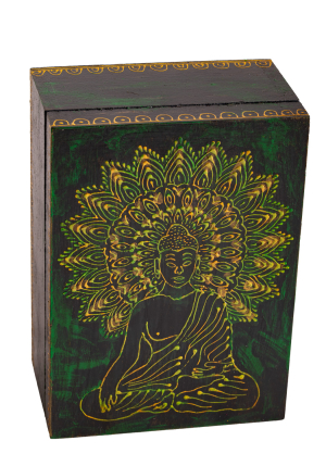 Holzbox „Buddha” klein, Produktbild 1