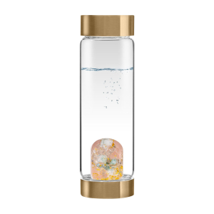 VitaJuwel® Trinkflasche ViA „Goldene Seelenverbindung“, Produktbild 1