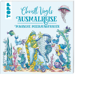 Christl Vogls Ausmalbuch "Magische Meerjungfrauen", Produktbild 1