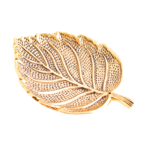 Räucherstäbchenhalter „Blatt“, rund, Produktbild 1