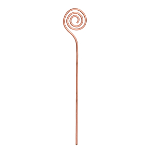 Kupfer-Pflanzenstab „Spirale“, Produktbild 1