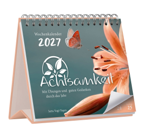 Achtsamkeit – Wochenkalender 2027, Produktbild 1