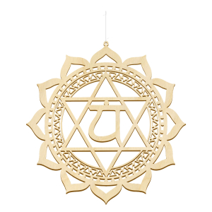 Fensterschmuck „Herz-Chakra“, Produktbild 1