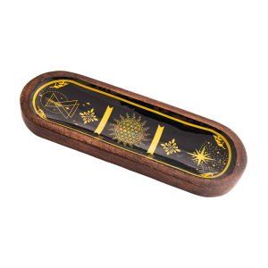 Räucherstäbchenhalter „Blume des Lebens“, Produktbild 1