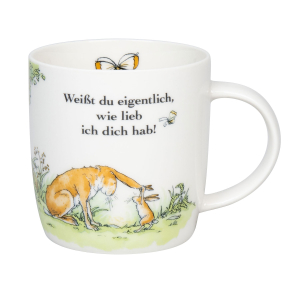 Becher „Weißt du eigentlich, wie lieb ich dich hab!“, Produktbild 1