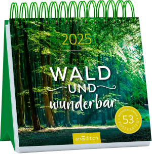 Wald & Wunderbar 2025 Postkartenkalender, Produktbild 1