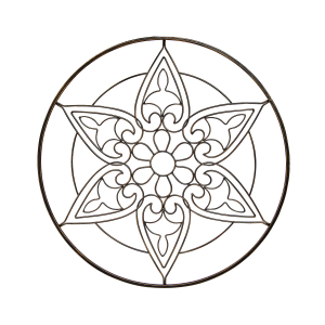 Wanddekoration „Mandala“, Produktbild 1