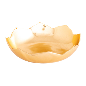 Räucherschale „Lotus“, Gold, Produktbild 1