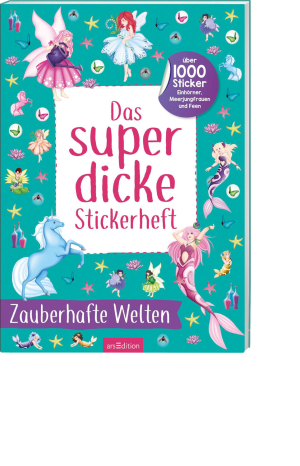 Das superdicke Stickerheft – Zauberhafte Welten, Produktbild 1