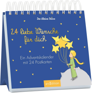 Adventskalender: Der kleine Prinz – 24 liebe Wünsche für dich, Produktbild 1