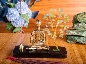 Meditationsaltar „Buddha“, gold, Produktbild 1