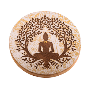 Räucherstäbchenhalter „Buddha im Baum“, Produktbild 1