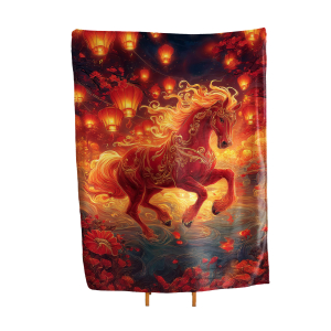 Decke „Feuerpferd“, Produktbild 1