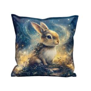 Kissenhülle „Krafttier Hase“, Produktbild 1