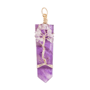 Anhänger „Lebensbaum Amethyst“, Produktbild 1