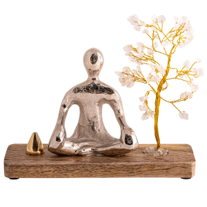 Meditationsaltar „Buddha“, silber, Produktbild 1