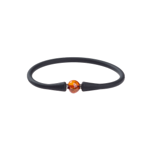 Bernstein-Gummiarmband, Produktbild 1