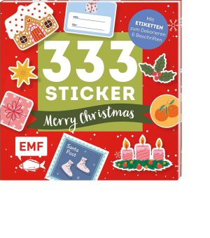 333 Sticker – Merry Christmas, Produktbild 1