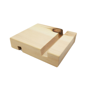Zirben-Smartphone- und Tablet-Halter, Produktbild 1