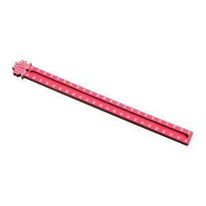 Räucherstäbchenhalter mit Lotus, pink, Produktbild 1