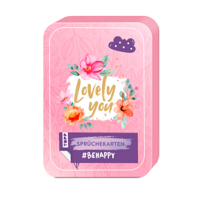 Lovely You – Sprüchekarten #BeHappy, Produktbild 1