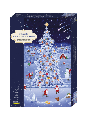 Puzzle-Adventskalender "Tomtes Weihnachtszauber", Produktbild 1