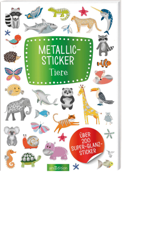 Metallic Sticker – Tiere, Produktbild 1