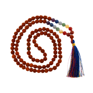 Rudraksha-Mala „Chakra“, Produktbild 1