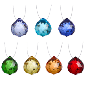 Sonnenfänger-Kristallset „Chakra“, 7er Set, Produktbild 1