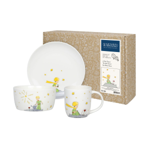 Kindergeschirr „Kleiner Prinz“, 3er Set, Produktbild 1
