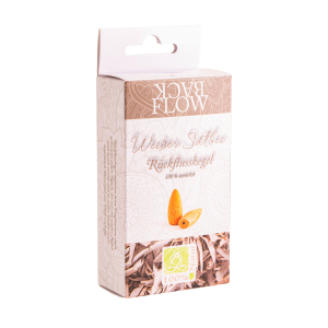 Rückfluss-Räucherkegel, Backflow-Kegel „Weißer Salbei“, Produktbild 1