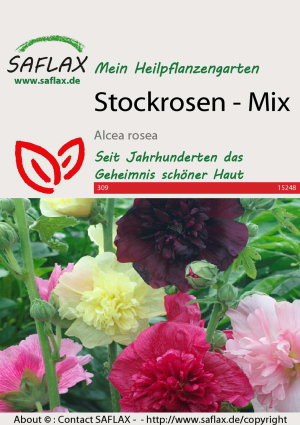 Stockrosen Mix, Samen, Produktbild 1