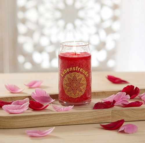 Duftkerze „Lebensfreude“, Produktbild 3