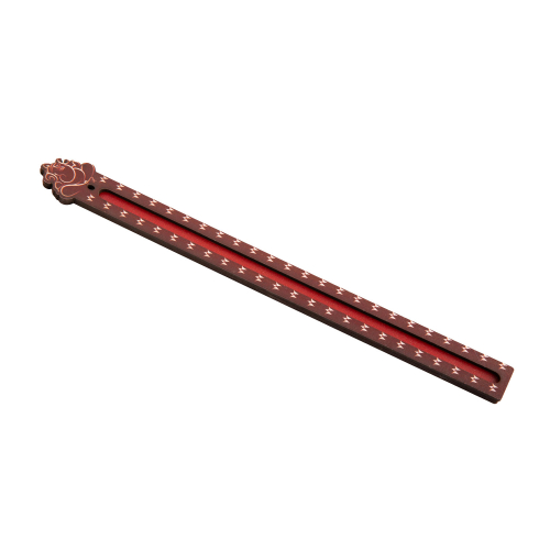 Räucherstäbchenhalter mit Ganesha, rot, Produktbild 1