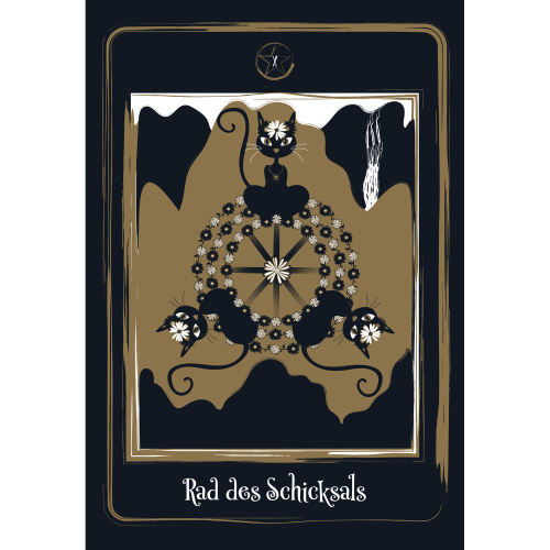 Golden Black Cat Tarot (Kartenset), Produktbild 2