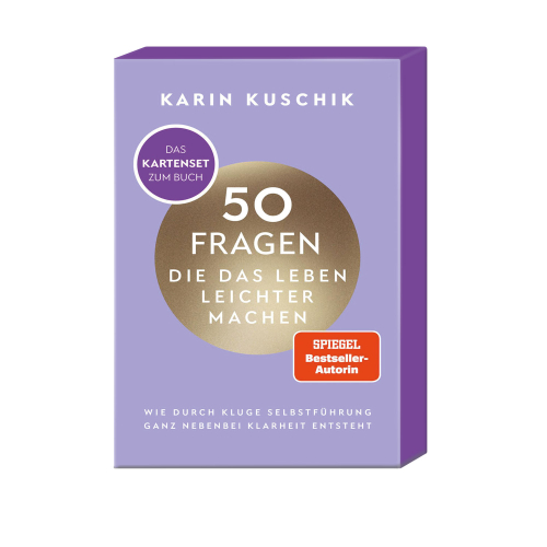 50 Fragen, die das Leben leichter machen – Kartenset, Produktbild 1