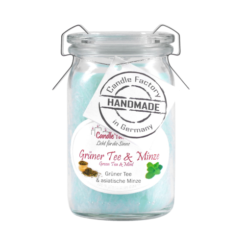 Mini-Duftkerze „Grüner Tee &amp; Minze“, Produktbild 1