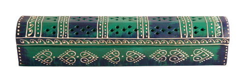 Räucherstäbchen-Vorratsbox „Mexico Grün“, Produktbild 1