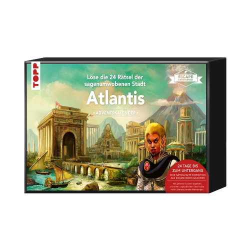 Atlantis – Löse die 24 Rätsel der sagenumwobenen Stadt, Produktbild 1
