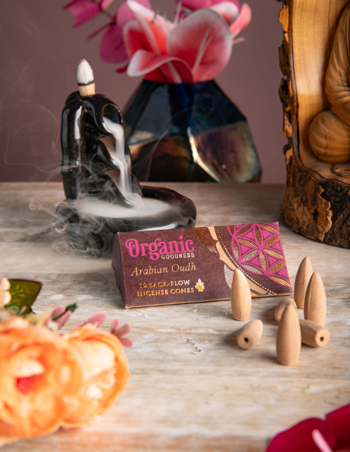 Rückfluss-Räucherkegel, Backflow-Kegel „Arabian Oudh“, Produktbild 2