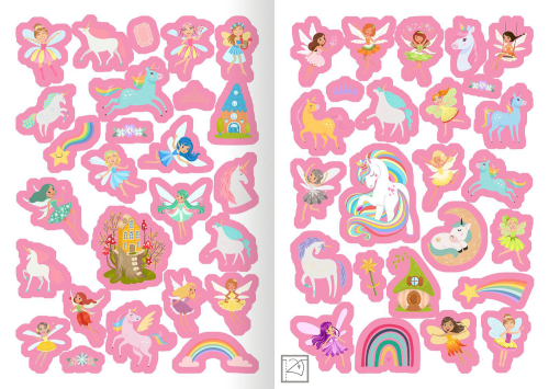 Metallic-Sticker – Feen &amp; Einhörner, Produktbild 2