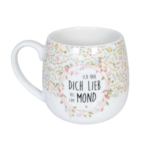 Kuschelbecher „Ich hab Dich lieb bis zum Mond“, Produktbild 2