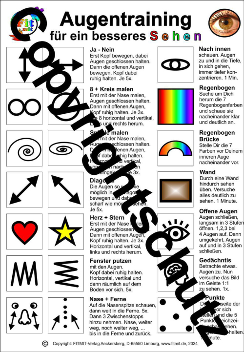 Augentraining – für ein besseres Sehen, Produktbild 1