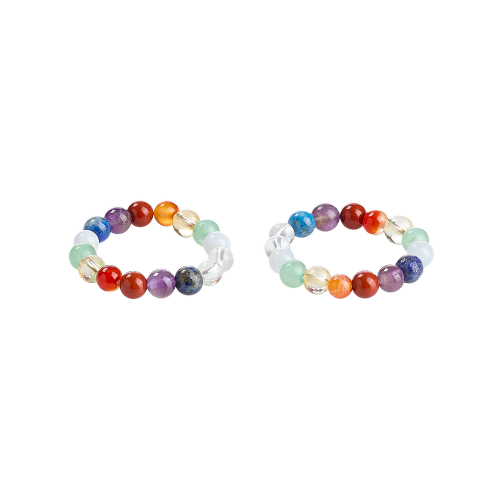Fingerring „Chakra“, 2er Set, Produktbild 1