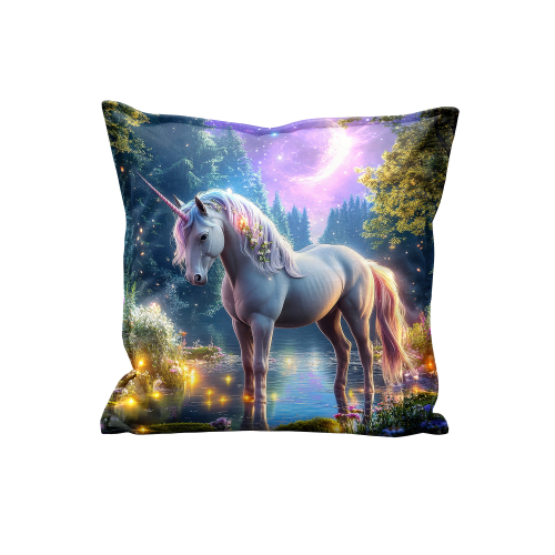 Kissenhülle „Einhorn der Mondzauber“, Produktbild 1