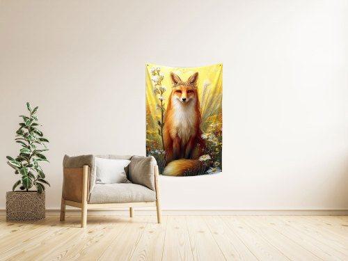 Wandbehang „Krafttier Fuchs“, Produktbild 2