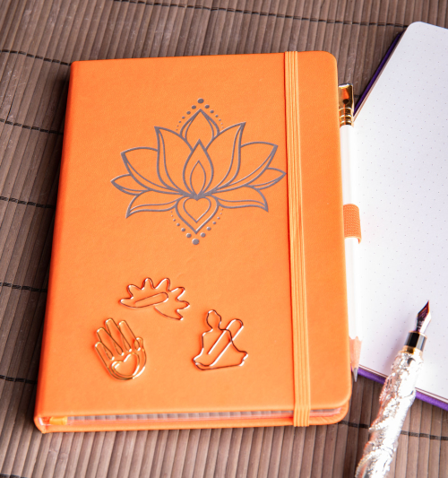 Yoga Schreibbuch „Lotus“, Produktbild 2