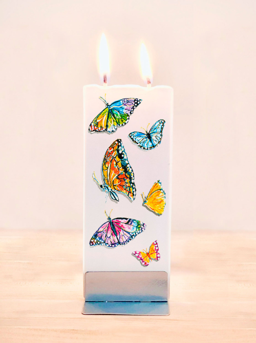Deko-Kerze „Schmetterling“, Produktbild 2